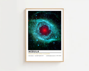 Nebula Plakat - 21 x 29.7 cm (A4) - Nellastore