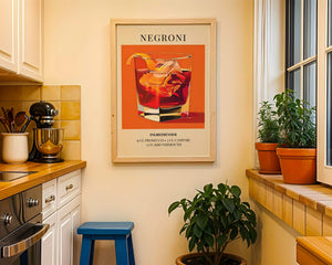 Negroni Plakat - 21 x 29.7 cm (A4) - Nellastore