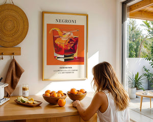 Negroni Plakat - 21 x 29.7 cm (A4) - Nellastore