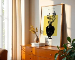 Nella Vase Plakat - 21 x 29.7 cm - Nellastore