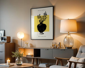 Nella Vase Plakat - 21 x 29.7 cm - Nellastore