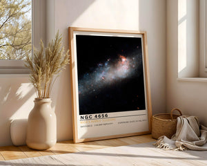 NGC 4656 Galaxy Plakat - 21 x 29.7 cm (A4) - Nellastore