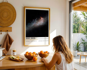 NGC 4656 Galaxy Plakat - 21 x 29.7 cm (A4) - Nellastore