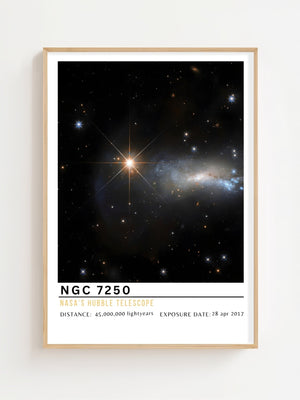 NGC 7250 Plakat - 21 x 29.7 cm (A4) - Nellastore