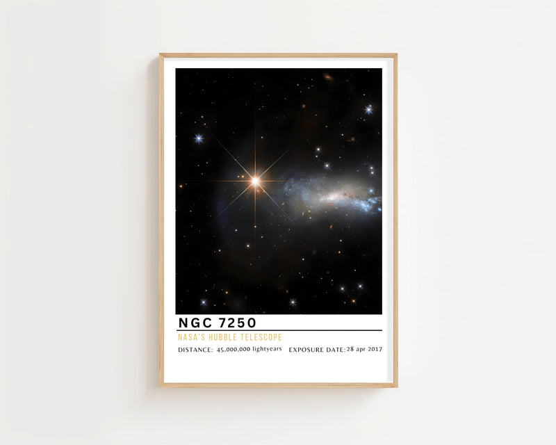 NGC 7250 Plakat - 21 x 29.7 cm (A4) - Nellastore