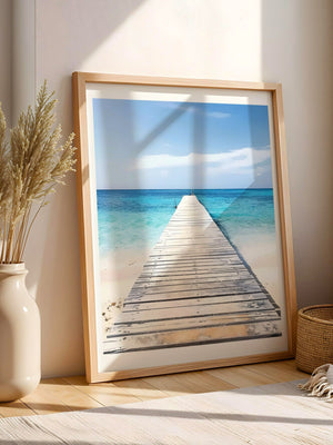 Ocean Boardwalk Plakat - 21 x 29.7 cm (A4) - Nellastore