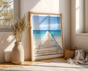 Ocean Boardwalk Plakat - 21 x 29.7 cm (A4) - Nellastore