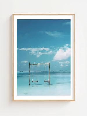 Ocean Swing Plakat - 21 x 29.7 cm (A4) - Nellastore