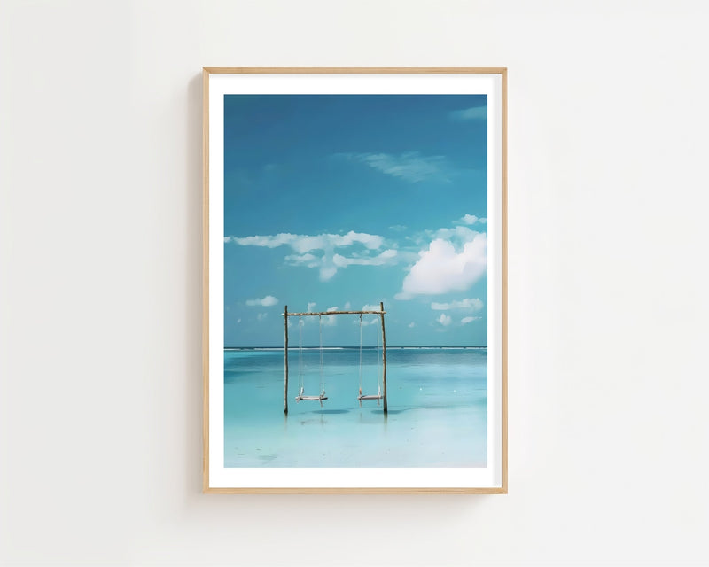 Ocean Swing Plakat - 21 x 29.7 cm (A4) - Nellastore