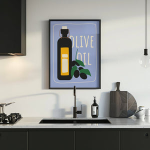 Olive Oil Pantry Plakat - 21 x 29.7 cm - Nellastore