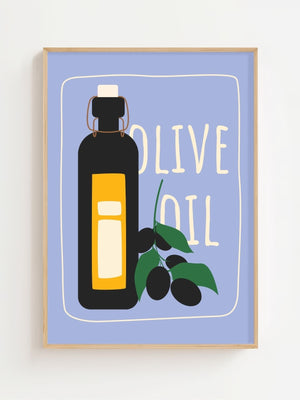 Olive Oil Pantry Plakat - 21 x 29.7 cm - Nellastore