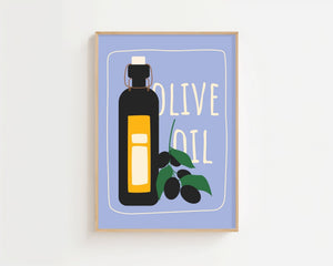 Olive Oil Pantry Plakat - 21 x 29.7 cm - Nellastore