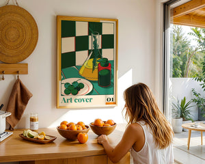 Olive Oil Still Life Plakat - 21 x 29.7 cm - Nellastore