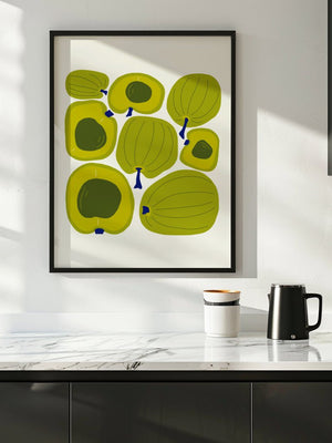 Olive Orchard Graphic Plakat - 21 x 29.7 cm - Nellastore