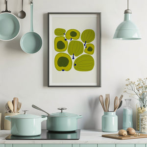 Olive Orchard Graphic Plakat - 21 x 29.7 cm - Nellastore