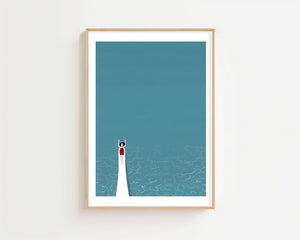 Open Arms At Sea Plakat - 21 x 29.7 cm (A4) - Nellastore