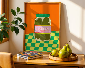 Organic Pickles Jar Plakat - 21 x 29.7 cm - Nellastore