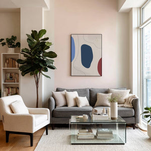 Organic Shapes Drift Plakat - 21 x 29.7 cm - Nellastore