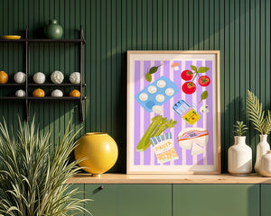 Pantry Table Essentials Plakat - 21 x 29.7 cm - Nellastore