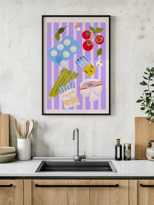 Pantry Table Essentials Plakat - 21 x 29.7 cm - Nellastore