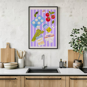 Pantry Table Essentials Plakat - 21 x 29.7 cm - Nellastore