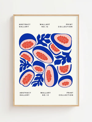 Papaya Print Collection Plakat - 21 x 29.7 cm - Nellastore