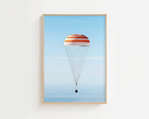 Parachute Descent Plakat - 21 x 29.7 cm (A4) - Nellastore