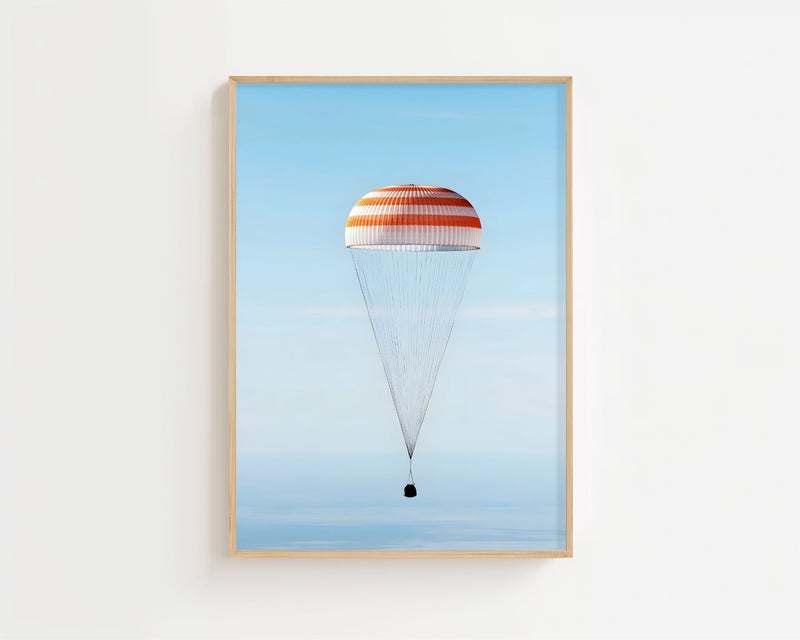 Parachute Descent Plakat - 21 x 29.7 cm (A4) - Nellastore