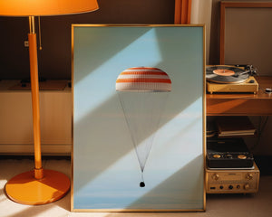 Parachute Descent Plakat - 21 x 29.7 cm (A4) - Nellastore