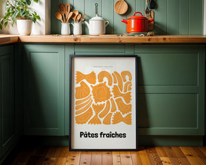 Pâtes Fraîches Pasta Plakat - 21 x 29.7 cm - Nellastore