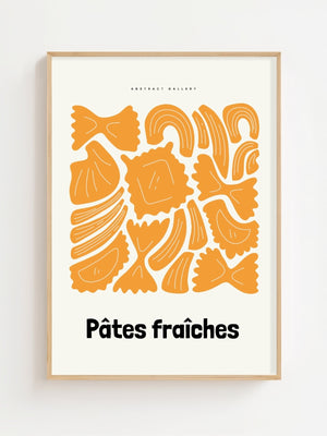 Pâtes Fraîches Pasta Plakat - 21 x 29.7 cm - Nellastore