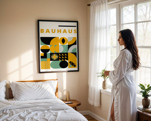 Pattern Field Bauhaus Plakat - 21 x 29.7 cm - Nellastore