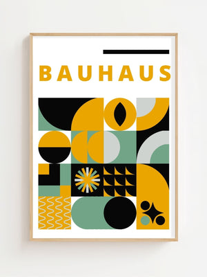 Pattern Field Bauhaus Plakat - 21 x 29.7 cm - Nellastore