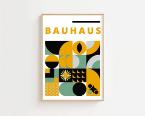 Pattern Field Bauhaus Plakat - 21 x 29.7 cm - Nellastore