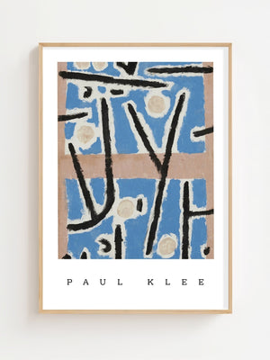 Paul Klee - 1938 Plakat - 21 x 29.7 cm (A4) - Nellastore