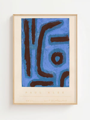 Paul Klee - Akkord für ein Blumentheater Plakat - 21 x 29.7 cm - Nellastore