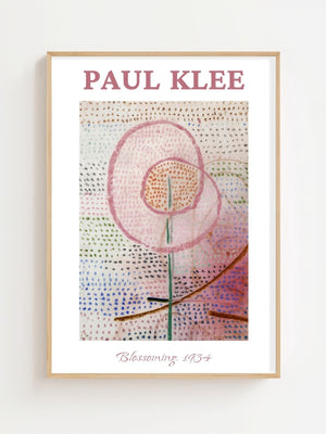 Paul Klee - Blossoming Plakat - 21 x 29.7 cm - Nellastore