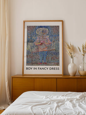 Paul Klee - Boy in Fancy Dress Plakat - 21 x 29.7 cm - Nellastore