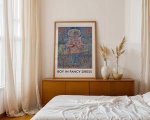 Paul Klee - Boy in Fancy Dress Plakat - 21 x 29.7 cm - Nellastore