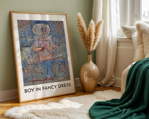 Paul Klee - Boy in Fancy Dress Plakat - 21 x 29.7 cm - Nellastore
