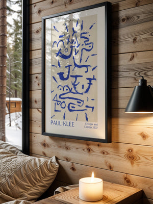 Paul Klee - Creeper and Climber Plakat - 21 x 29.7 cm - Nellastore
