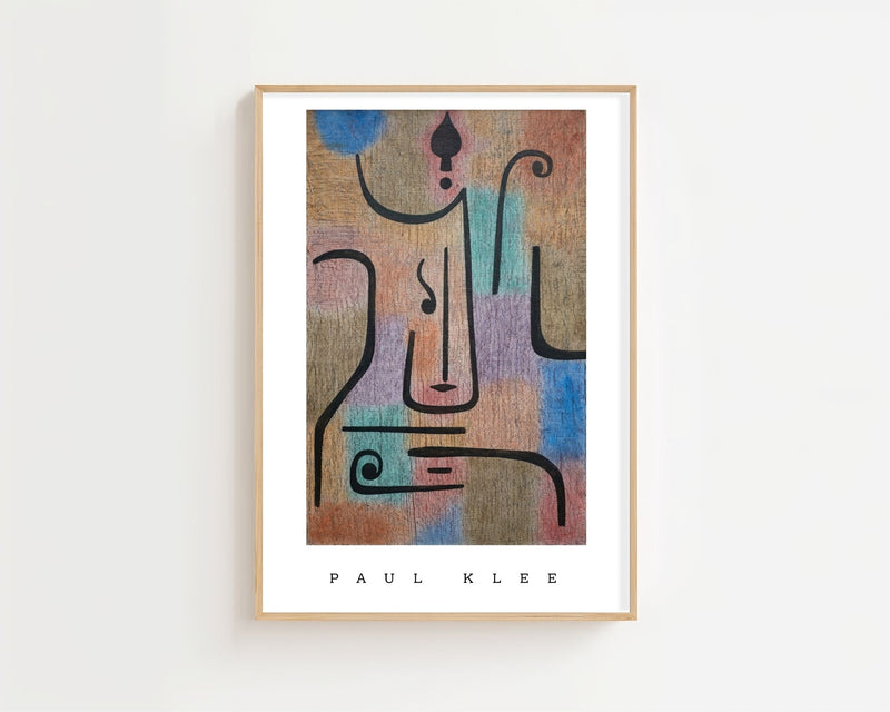 Paul Klee - Erzengel Plakat - 21 x 29.7 cm - Nellastore