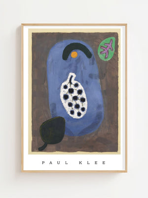 Paul Klee - Fruits from Overseas Plakat - 21 x 29.7 cm - Nellastore