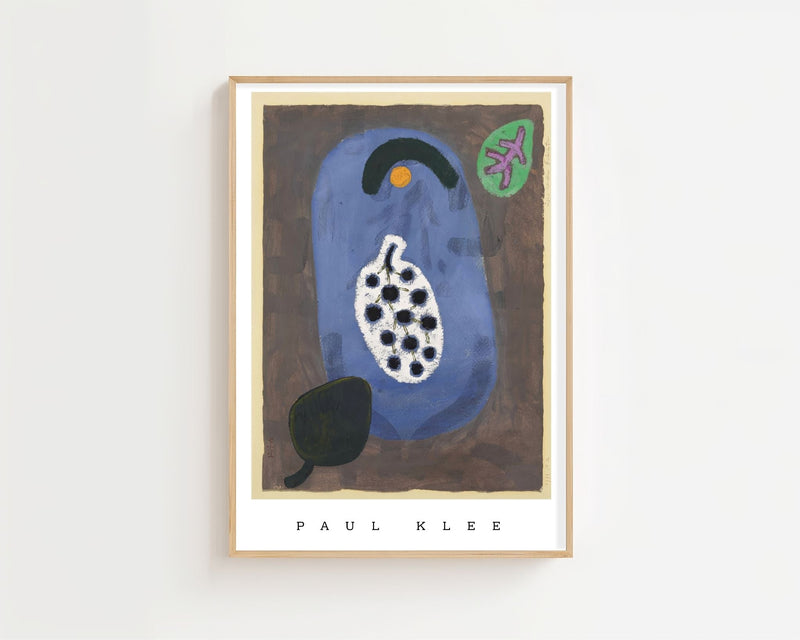 Paul Klee - Fruits from Overseas Plakat - 21 x 29.7 cm - Nellastore