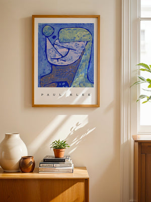 Paul Klee - Gezeichnetes Mädchen Plakat - 21 x 29.7 cm (A4) - Nellastore