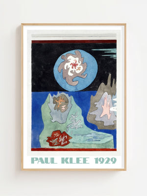 Paul Klee - In the Land of Precious Stones Plakat - 21 x 29.7 cm - Nellastore