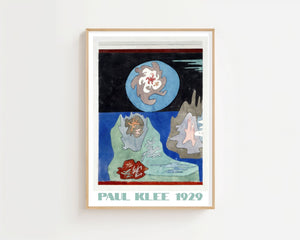 Paul Klee - In the Land of Precious Stones Plakat - 21 x 29.7 cm - Nellastore