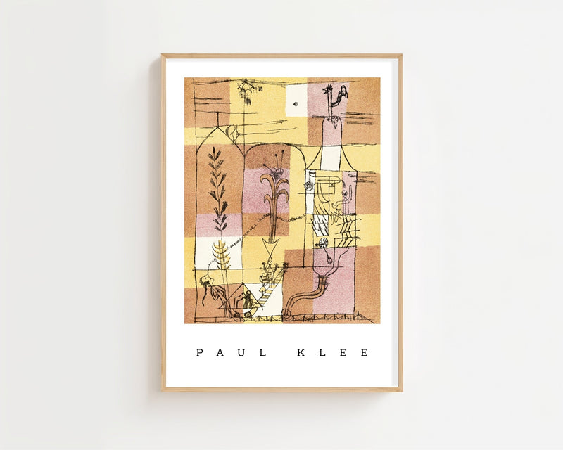 Paul Klee - In The Spirit Of Hoffmann Plakat - 21 x 29.7 cm (A4) - Nellastore