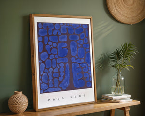 Paul Klee - Late Evening Looking Out for the Woods Plakat - 21 x 29.7 cm - Nellastore