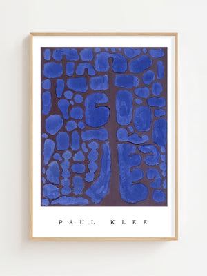 Paul Klee - Late Evening Looking Out for the Woods Plakat - 21 x 29.7 cm - Nellastore